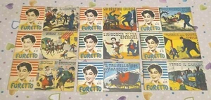 FURETTO striscia - SERIE COMPLETA 1 / 9 - EDIZIONE NIKA-ORIGINALE- 1950 - Picture 1 of 6