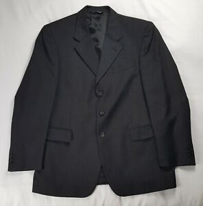 Gianni Manzoni Men's Blazer Size 42 Made In Italy Super 100s Wool Suit Jacket