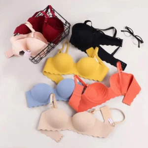 Reggiseno donna intimo sexy lingerie push up reggiseno senza cuciture reggiseno bralette senza fili - Foto 1 di 21