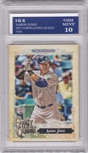 AARON JUDGE ROOKIE CARD 2017 Topps Gypsy Queen YANKEES BASEBALL GEM MINT 10 RC! - Picture 1 of 1