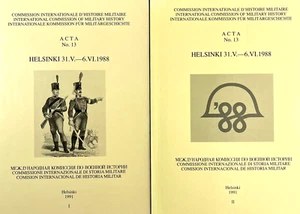 ACTA No. 13 - Helsinki 31.V.-6.VI.1988  Volumes 1 & 2 1991 CIHM/ICMH Paperback - Picture 1 of 23