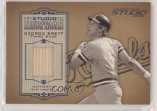 2004 Donruss Studio Heritage Bats /50 George Brett #SH-1 HOF