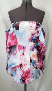 NWOT Asilio Monster Ball Satin Cape Dress Efflorescence Avant Garde US 4 S UK 8 - Picture 1 of 11