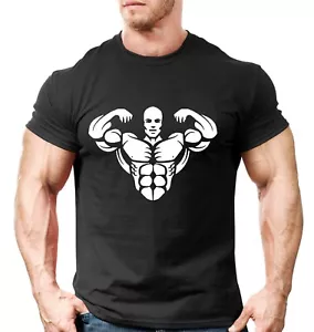Camiseta Bíceps Curls Gimnasio, Para Hombres Gimnasio Entrenamiento Culturismo Adultos Top - Imagen 1 de 6