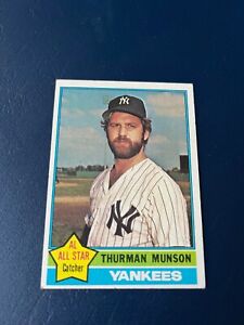 1976 Topps - #650 Thurman Munson Great Card