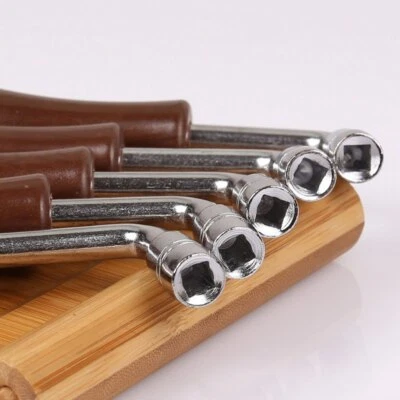 L-shape Piano Tuner Spanner Square Shape Tip Tuning Hammer Wrench Tuner Spanner - Imagen 1 de 4