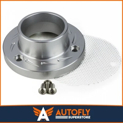 Se adapta a Suzuki DRZ250 DRZ400 2000-2021 punta de potencia de escape con protector de pantalla Foto 1 de 4