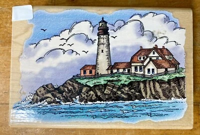 SELLO DE GOMA 1997 PORTLAND HEAD FARO MAINE - SIN USAR/NUEVO Foto 1 de 4