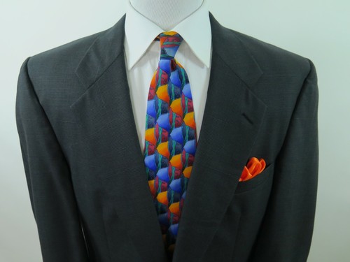 Giacca blazer uomo Burberry Prorsum lana micro pied de poule cappotto sportivo 43 R USA