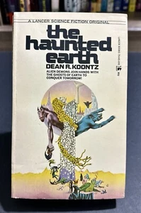 The Haunted Earth Dean R. Koontz 1973 Lancer Vintage Paperback 1st Print *RARE* - Bild 1 von 8