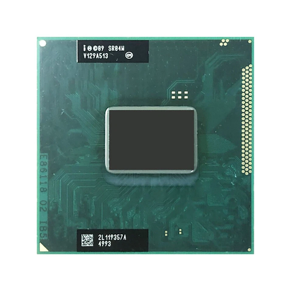 For Intel Core i5 i5-2430M CPU 2.4 GHz Socket G2 (SR04W) Processor - Image 1 of 1