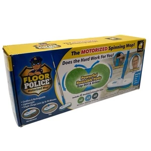 Fregona motorizada inalámbrica Floor Police By Bulbhead como se ve en TV nueva caja abierta - Imagen 1 de 5