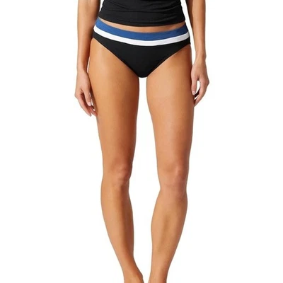 Parte inferior de biquíni hipster Tommy Bahama Island Cays colorblock - Média - Nova - Imagem 1 de 4