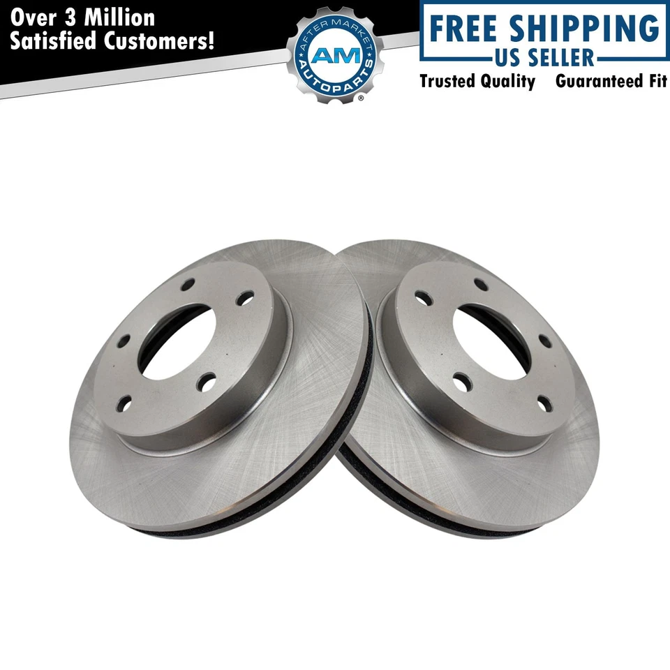 Brake Rotor Front or Rear Pair Set for Buick Cadillac Chevy GMC Olds - Image 1 of 3