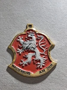 Wasserburg am Inn Lkr Rosenheim Obb BY Ortswappen tragbare Plakette ohne Jahr - Bild 1 von 2