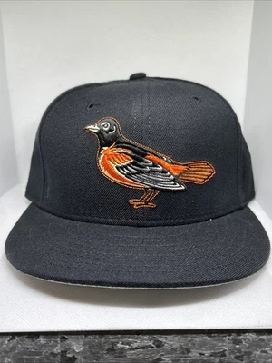 VINTAGE 90's NEW ERA BALTIMORE ORIOLES 5950 DIAMOND  6 7/8 MLB HAT DEADSTOCK - Image 1 of 4