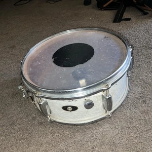 slingerland snare drums 14x6" vintage 1960s For Restoration Bottom Pad Has Tear - Picture 1 of 5
