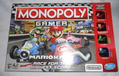 Monopoly  Gamer Mario Kart 2018 Board Game - Complete - Image 1 of 4