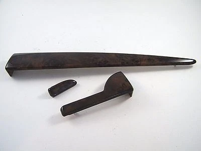 BMW X5 2003, E53, 3 piezas molduras de madera para salpicadero, 00-06, molduras/molduras Foto 1 de 4