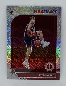 2019-20 Panini Hoops Premium Stock Tyler Herro Silver Prizm Shimmer Variation - Picture 1 of 3