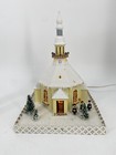 * LICHTERHAUS SEIFFENER KIRCHE BELEUCHTET KURRENDE SÄNGER VINTAGE ERZGEBIRGE