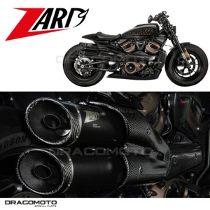 SPORTSTER 1250 HARLEY-DAVIDSON 2023 ZARD Full exhaust GT Black RC ZHD006S10SCR-B - Picture 1 of 7
