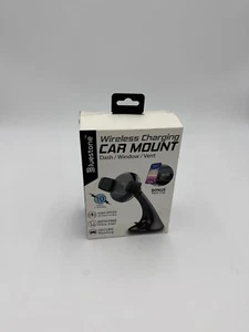 Chargeur téléphone sans fil Bluestone pour montage voiture, fenêtre, ventilation et tableau de bord - Photo 1 sur 3