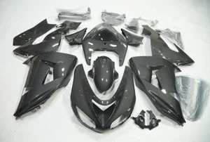 Carbon Fiber Look Bodywork Fairing Kit +Bolts for Kawasaki Ninja ZX10R 2006-2007 - Picture 1 of 11