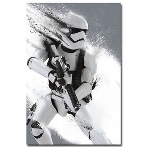 Stormtrooper Star Wars 7 Force Awakens Movie Art Silk Poster 13x20 24x36" 138