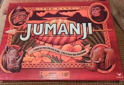 JUMANJI The Game Board Game Fantasy BRAND NEW Sealed - Image 1 of 4
