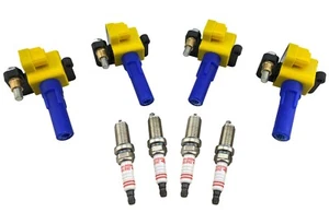 Juego de 4 paquetes de bobinas de encendido para 03-19 Impreza WRX STi Forester Legacy EJ255 EJ257 - Imagen 1 de 2