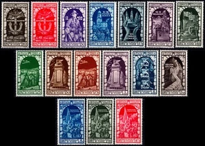 REGNO 1934 - Decennale dell'annessione di Fiume (16 val. MNH**) - Picture 1 of 2
