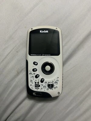 Kodak Play Sport ZX3 Waterproof (3 m/ 10 ft) 1080p Video Camera - white/gray - Image 1 of 3