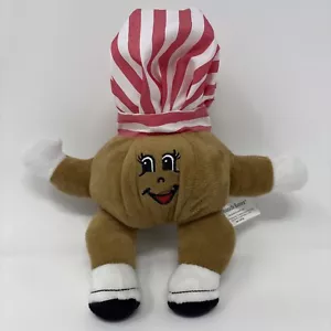 Vintage Hawaiian Leonard's Bakery Malasada Babies Plush Stuffed Toy Bakers Hat - Picture 1 of 10