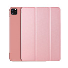 Smart Wake Stand Case Leather Clear Hard Cover for iPad Pro 11" / 12.9" 2020 Air