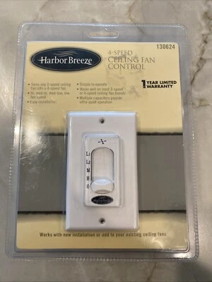 Control ventilador techo Harbor Breeze 4 velocidades 130624 nuevo Foto 1 de 4