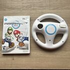 Wii Mario Kart (Nintendo, 2008) Complete W/ Manual & Steering Wheel Tested Works