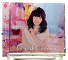 Lyrical Concerto / 竹達彩奈 Ayana Taketatsu [CD][OBI] Anime Song, Voice Actor/ JAPAN
