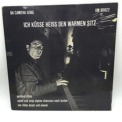 Rar Gerhard Rühm ‎Ich Küsse Heiss Den Warmen Sitz 1970LP Da Camera Song ‎SM 9502 - Bild 1 von 4