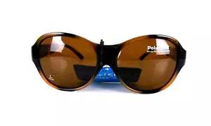 Foster Grant Solar Shield Polarized Sunglasses Fits Over Reading glasses, LARGE - Picture 1 of 7