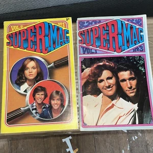 Vtg 1977 SuperMag Vol 2 No 1 TV Nancy Drew Hardy Boys Vol1 #3 Fanz - Picture 1 of 7