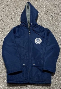 80s Vintage Dallas Cowboys 1982 nfl football Sears Winter Parka Coat Sz 12 READ - Picture 1 of 19