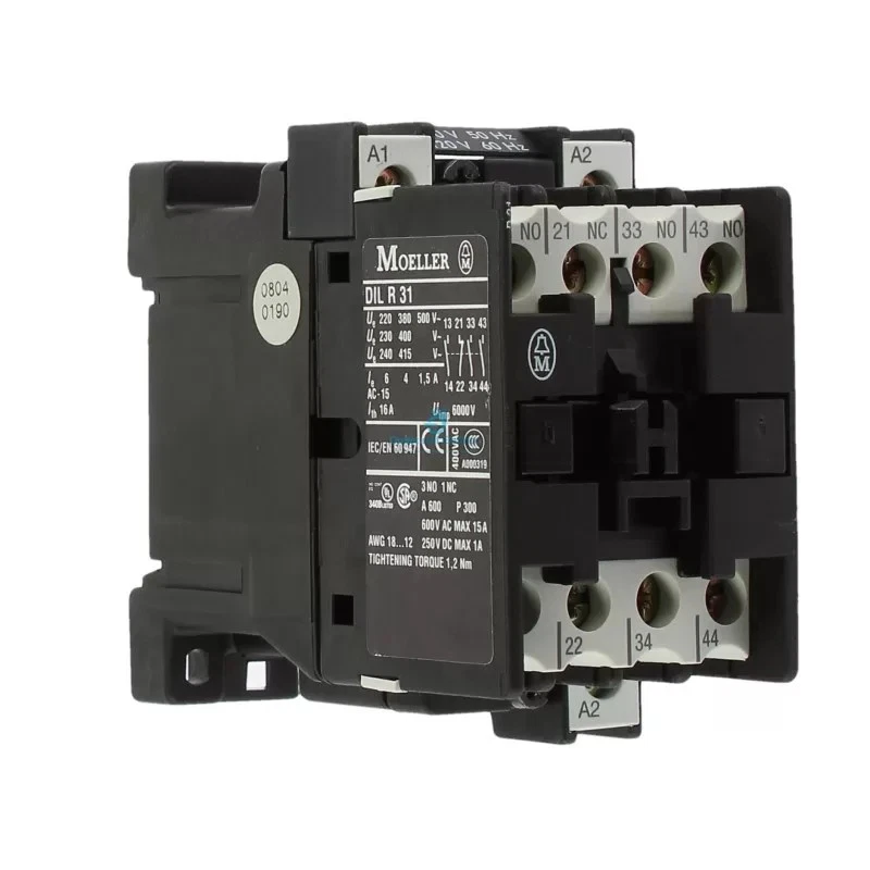 Eaton Dilr31 Auxiliary Contactor 110V 50Hz 3NA 1NC - Image 1 of 1