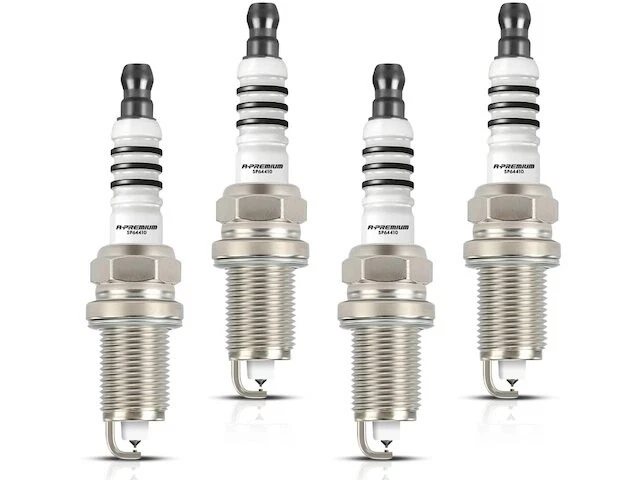 Spark Plug Set For 1992-2001 Honda Prelude 1993 1994 1995 1996 1997 1998 RX689FT - Image 1 of 1