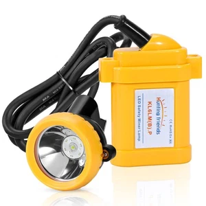 Faro LED para minería súper brillante - Lámpara de tapa recargable impermeable para duro... - Imagen 1 de 8