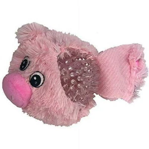 Petlou Inc. - Ostern 4" EZ Quietscher rosa Schwein Ball - quietschendes Hundespielzeug - Bild 1 von 3