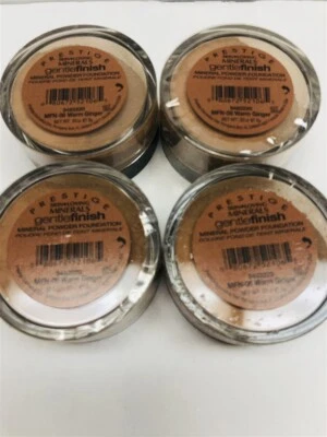 Lot of 4 Prestige Gentle Finish Mineral Powder Foundation (MFN-06 Warm Ginger)  - Image 1 of 2