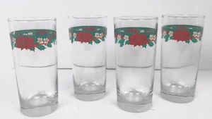 Juego de vasos de Navidad Tienshan Deck the Halls 15 oz de 4 - 6" - Imagen 1 de 6