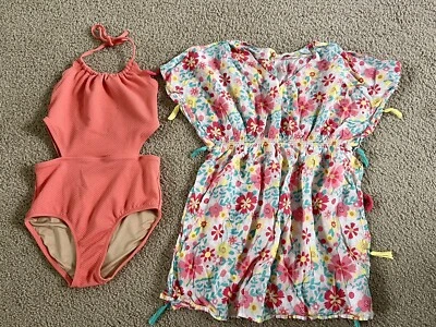 Traje de baño y encubrimiento Old Navy para niñas L 10/12 Foto 1 de 4