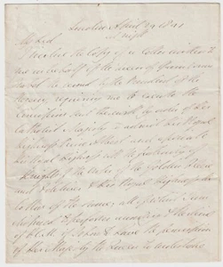 WELLINGTON, Arthur Wellesley, 1st Duke. Autograph Letter Signed ‘Wellington’ - Picture 1 of 3